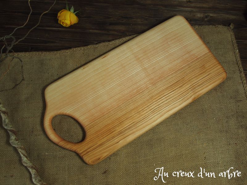 Planche à découper en frêne-olivier – Image 2