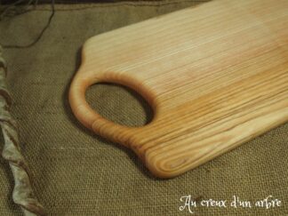 Planche à découper en frêne-olivier