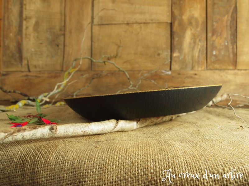 Plat en chêne ébonisé – Image 4