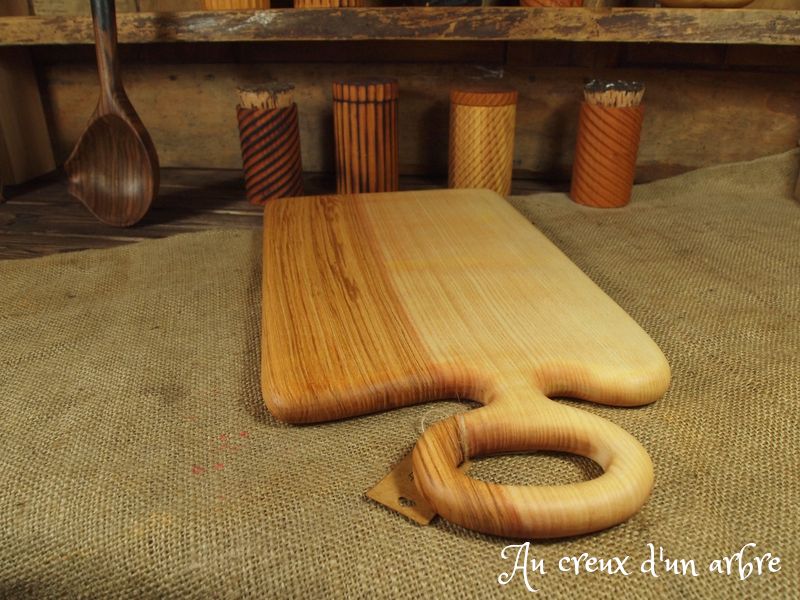 Planche à découper en frêne-olivier – Image 2