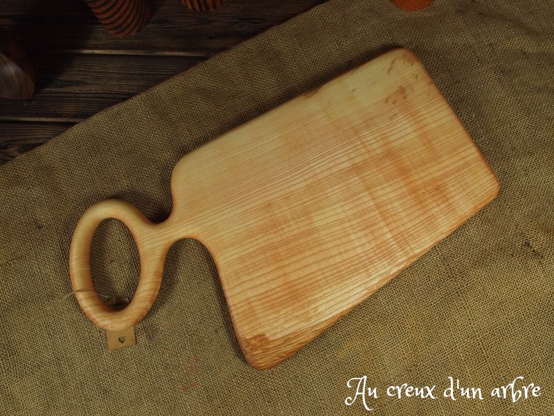 Planche à découper en frêne-olivier – Image 3