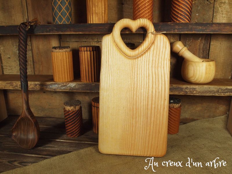Planche à découper en frêne