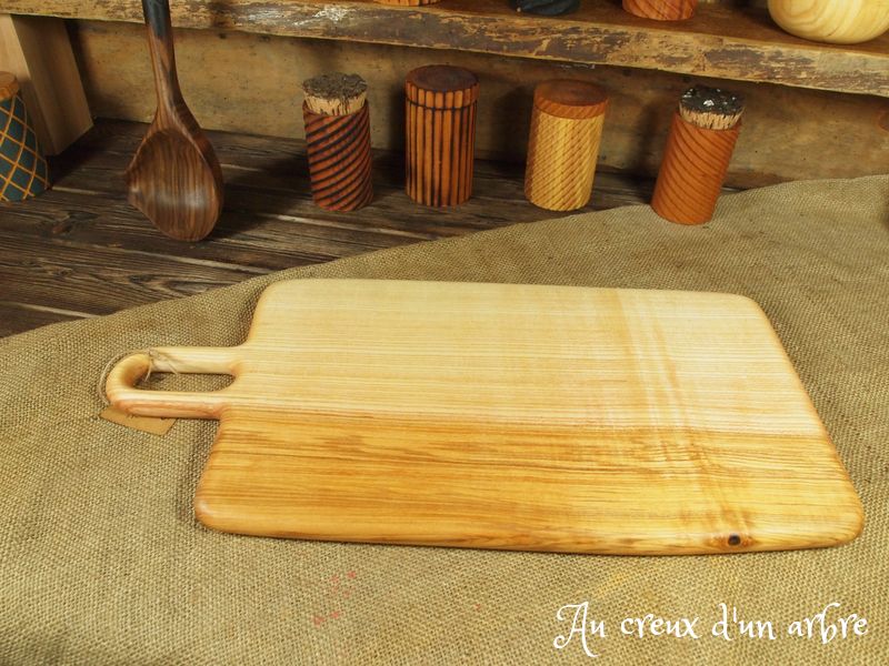 Planche à découper en frêne-olivier – Image 4