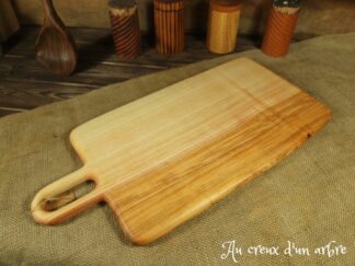 Planche à découper en frêne-olivier