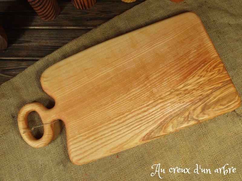 Planche à découper en frêne-olivier – Image 3