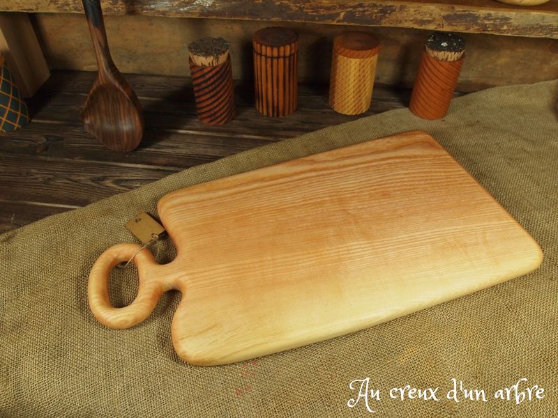 Planche à découper en frêne-olivier – Image 2