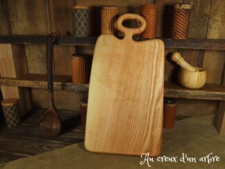 Planche à découper en frêne-olivier