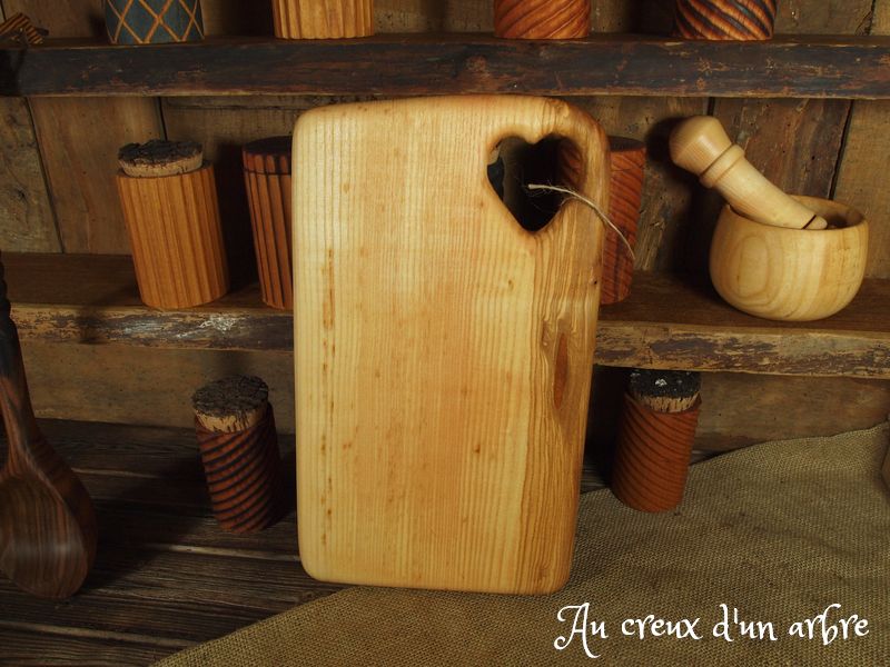 Planche à découper en frêne-olivier – Image 2