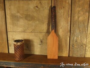Spatule en merisier