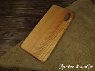 Planche à découper en frêne-olivier