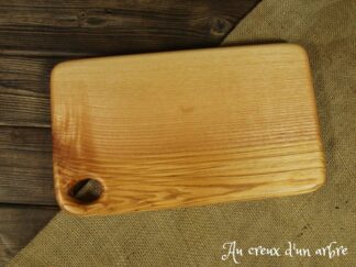 Planche à découper en frêne-olivier