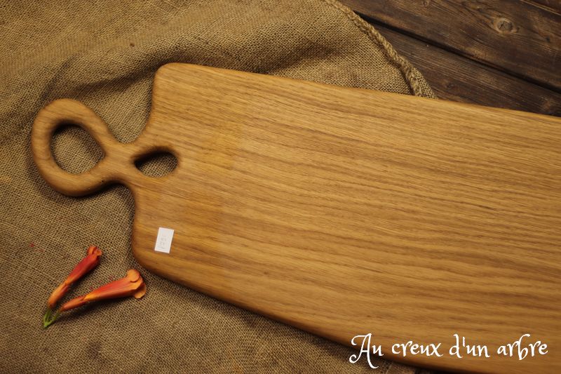 Grande planche à découper en chêne