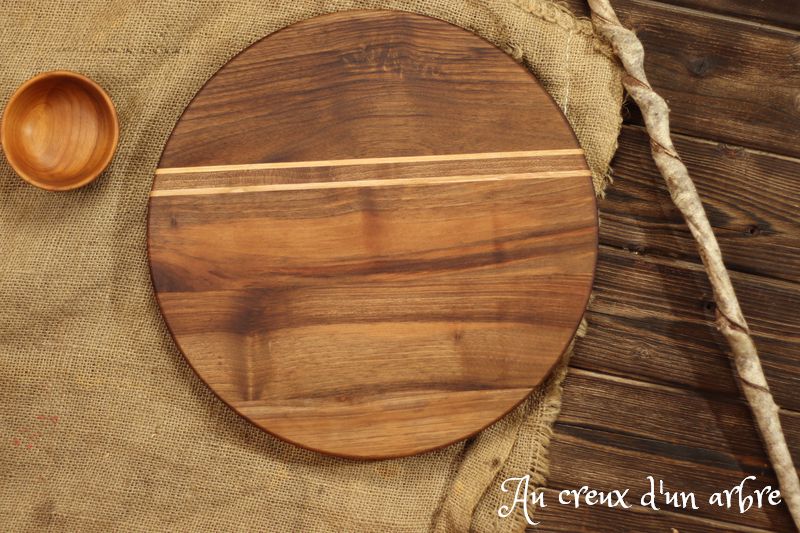 Planche à pizza en noyer – Image 5