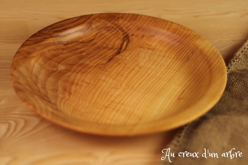 Plat en frêne-olivier – Image 2