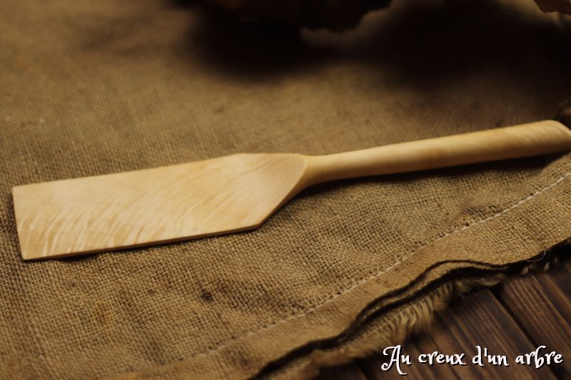 Spatule en érable ondé – Image 3
