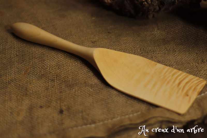 Spatule en érable ondé – Image 3