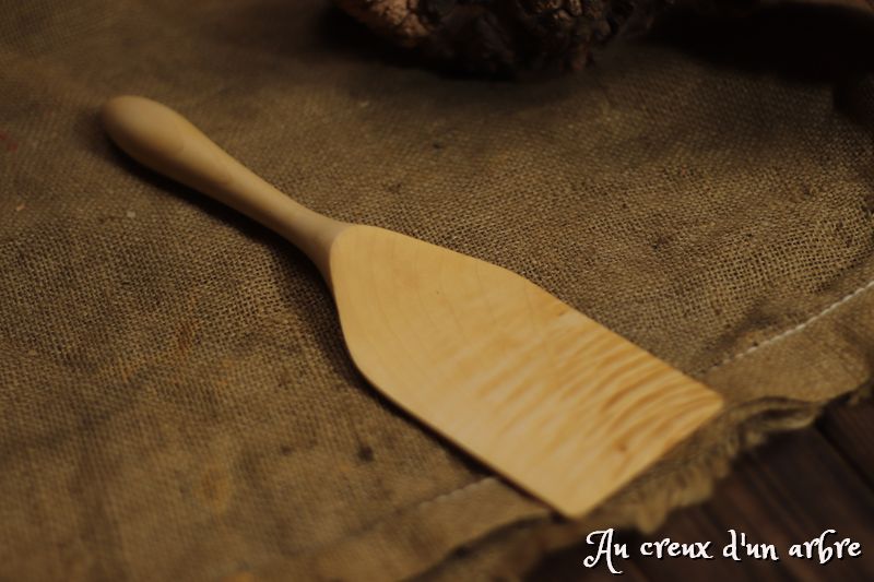 Spatule en érable ondé – Image 4