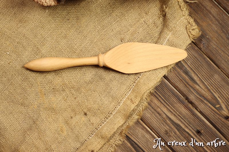 Pelle à tarte en hêtre