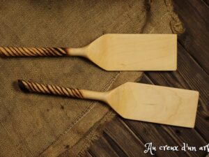 Spatule texturée en érable