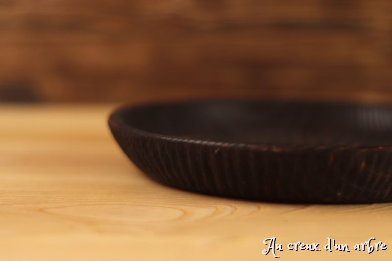 Vide-poche en frêne brûlé – Image 2