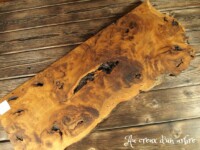 Incroyable ce bois, c'est un ancien plancher de grange