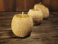 bougeoir en bois